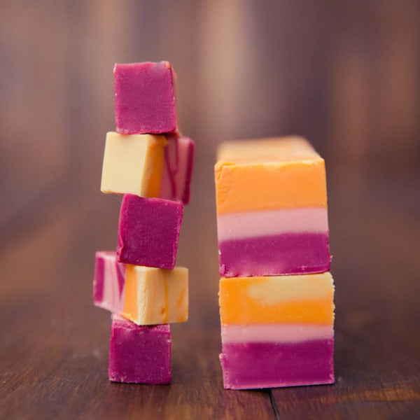 Rainbow Fruits Fudge