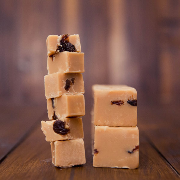 Rum and Raisin Fudge