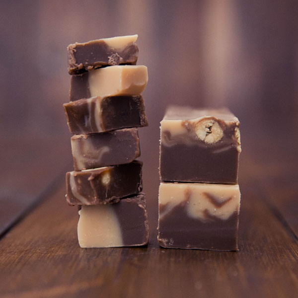 Peanut Chocolate Nutella Fudge