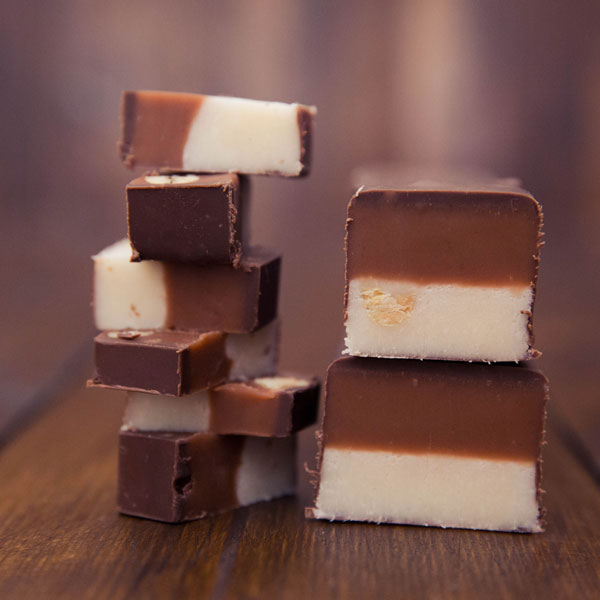 Nutty Split Fudge and Nougat